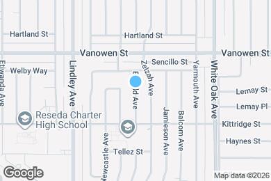 Map image of the property - 6661 Enfield Ave