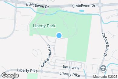 Map image of the property - 1235 Park Run Dr