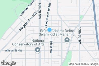 Map image of the property - 4702 15th St NW