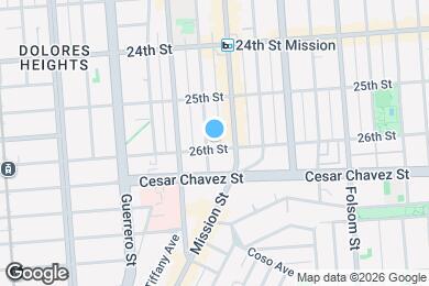 Map image of the property - 3418 26th St
