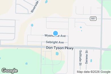 Map image of the property - 2711 Wyandotte Ave