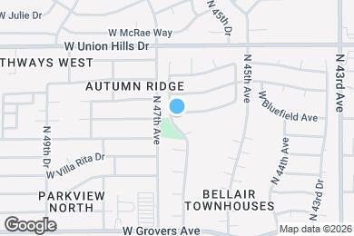 Map image of the property - 4633 W Bluefield Ave