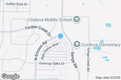 Map image of the property - 821 Rain Dance Way