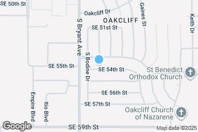 Map image of the property - 3017 SE 54th St