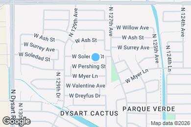Map image of the property - 12742 W Pershing St