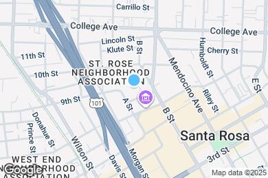 Map image of the property - 425 8th St