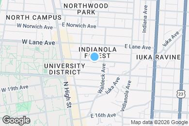 Map image of the property - 99 E Frambes Ave