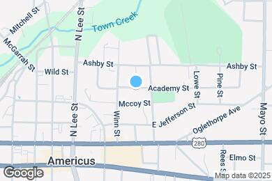 Map image of the property - 223 Academy St