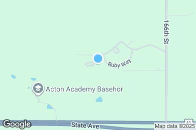 Map image of the property - 16811 Onyx Terrace