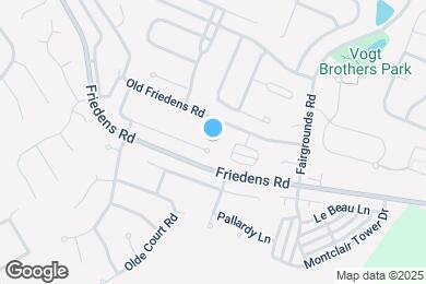 Map image of the property - 460 Fortress Ct