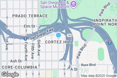 Map image of the property - 1647 9th Ave