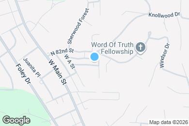 Map image of the property - 139 N 81st St