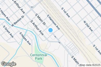 Map image of the property - 310 W Terry St