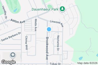 Map image of the property - 2182 Brookwood Ave