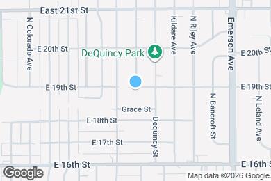 Map image of the property - Glen Ridge Manor Townhomes and Flats (Indy Town)