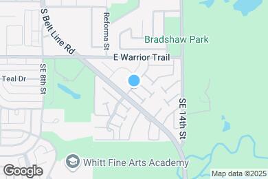 Map image of the property - 44 E Mountain Creek Dr