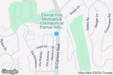 Map image of the property - 2063 S El Camino Real