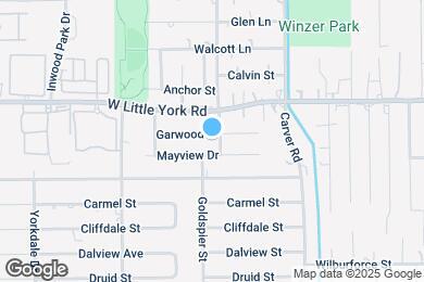 Map image of the property - 2505 Garwood Dr
