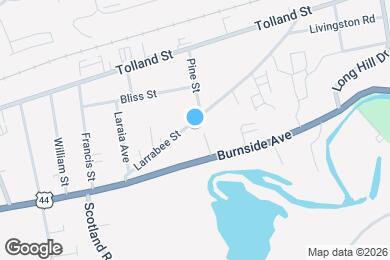 Map image of the property - 93 Larrabee St