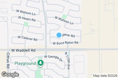 Map image of the property - 17551 W Calavar Rd