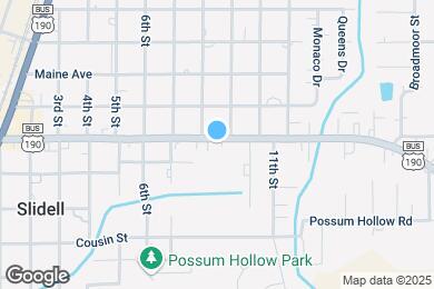 Map image of the property - 833 Fremaux Ave