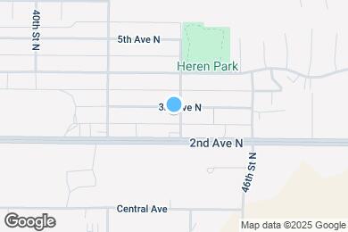 Map image of the property - 4250 3rd Ave N