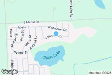 Map image of the property - 2242 S Sheeran Dr