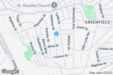 Map image of the property - 4229 Haldane St
