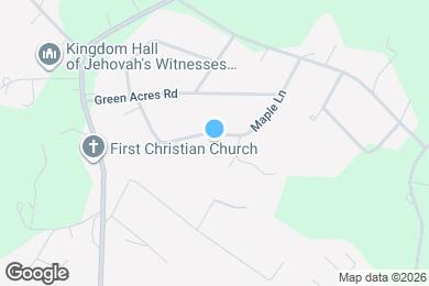 Map image of the property - 1722 Maple Ln