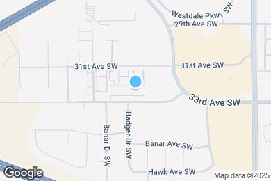 Map image of the property - Prairie Bend Apartments