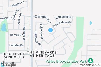 Map image of the property - 5321 Los Altos Rd