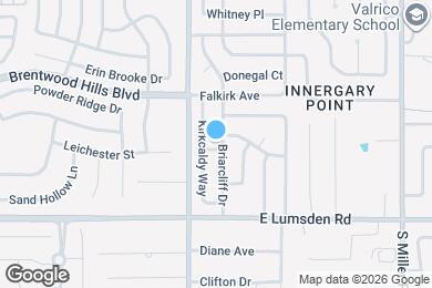 Map image of the property - 904 Briarcliff Dr