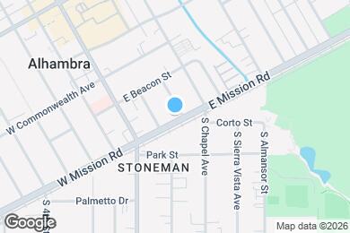 Map image of the property - 511 S Monterey St