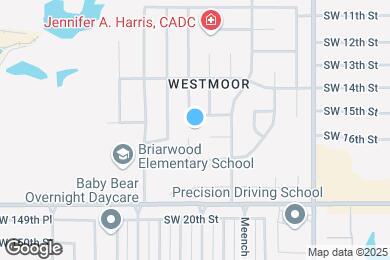 Map image of the property - 14700 S Harvey Ave