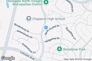 Map image of the property - 15979 Rock Crystal Dr