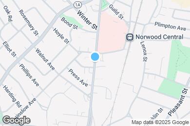 Map image of the property - 868 Washington St