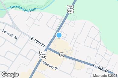 Map image of the property - Campus Pointe at ECU