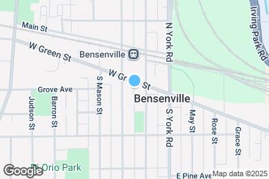 Map image of the property - 114 W Green St