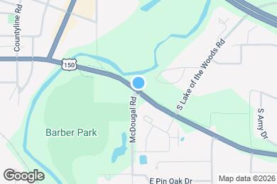 Map image of the property - 911 E Oak St