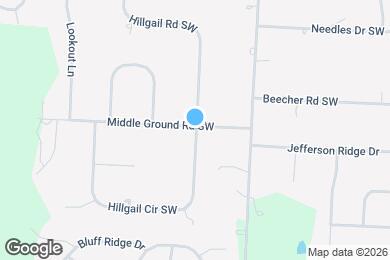 Map image of the property - 116 Marie Cir SW