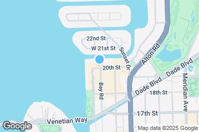 Map image of the property - 1415 Sunset Harbour Dr