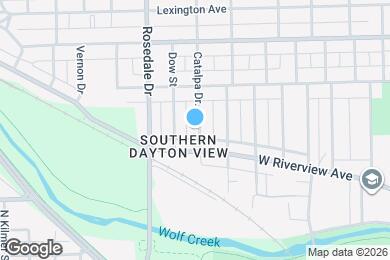 Map image of the property - 821 Catalpa Dr.