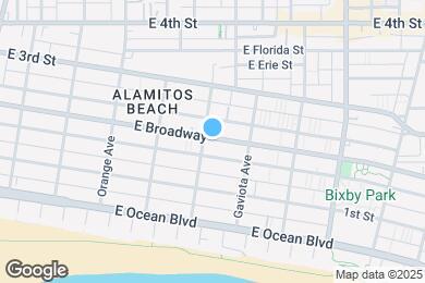 Map image of the property - 1510 E Broadway