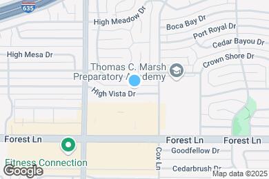 Map image of the property - 3759 High Vista Dr