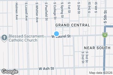 Map image of the property - 1700 S College St