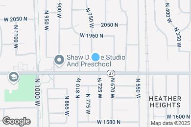 Map image of the property - 1847 N 725 W
