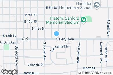 Map image of the property - 1130 Willow Ave