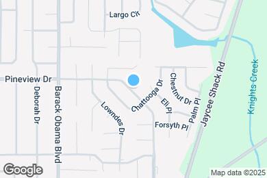 Map image of the property - 2717 Pineview Dr