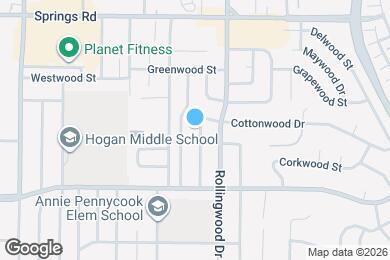 Map image of the property - 873 Ashwood Ave