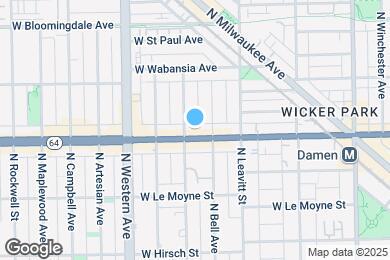 Map image of the property - 2250 W North Ave